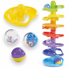 GAME - CONSTRUCTOR QUERCETTI SPIRAL TOWER 6501 GAME - CONSTRUCTOR QUERCETTI SPIRAL TOWER 6501